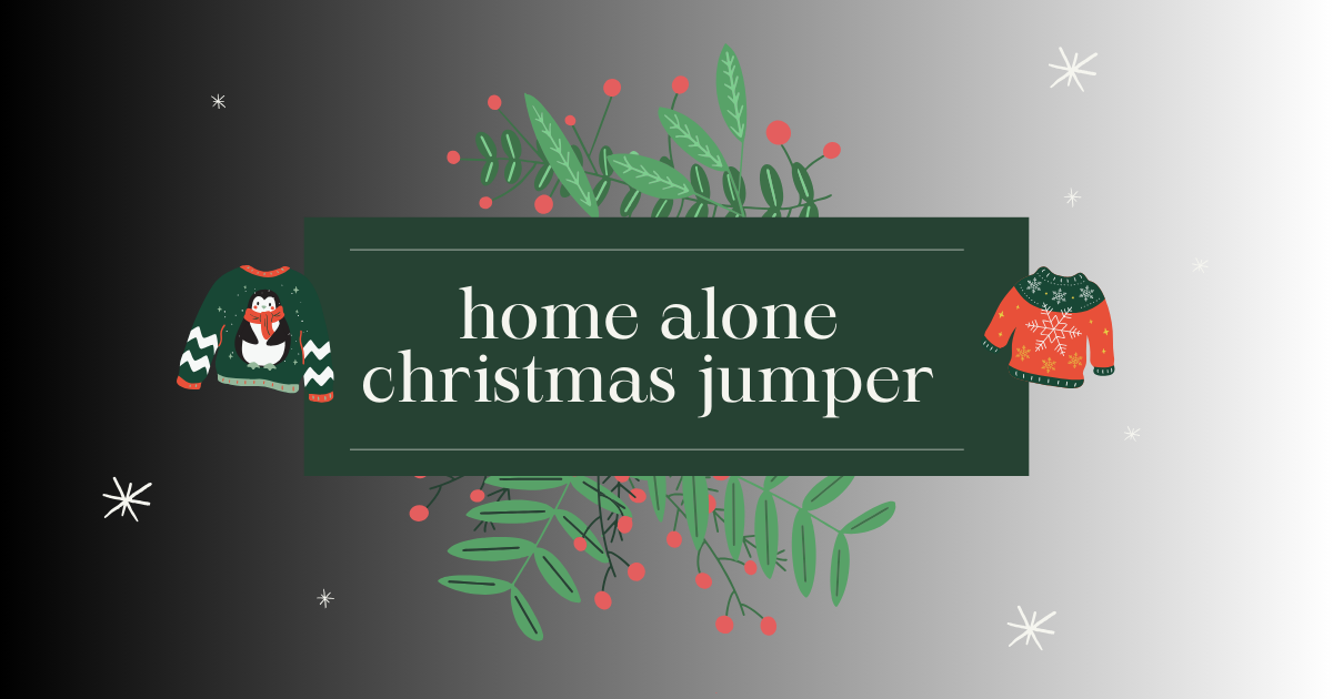 home alone christmas jumper