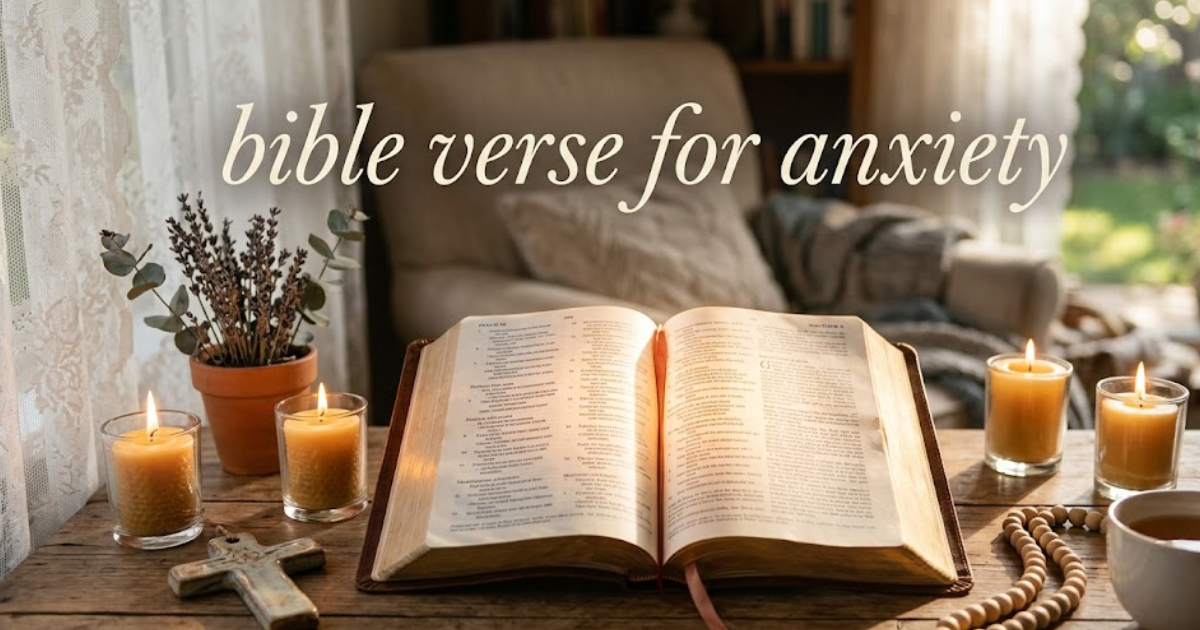 bible verse for anxiety​