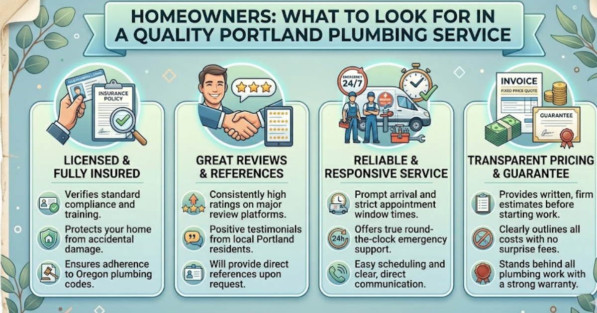 good plumber in Portland