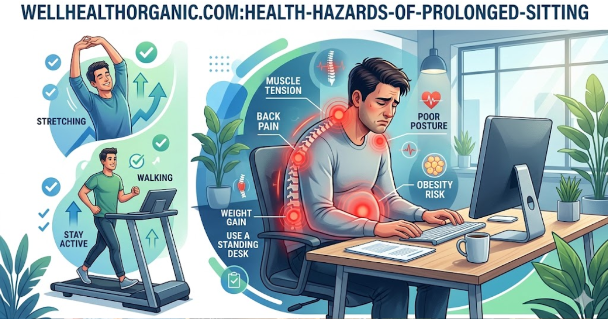 wellhealthorganic.com:health-hazards-of-prolonged-sitting​