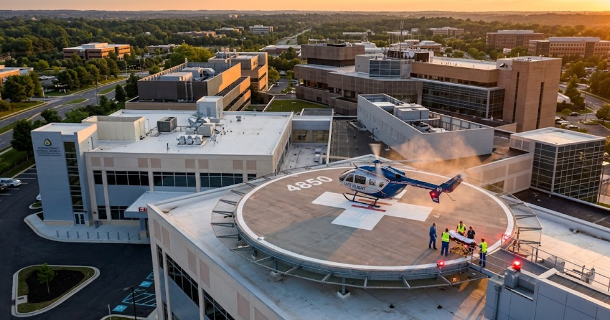 howard county general hospital heliport​